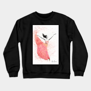 Rose Petal Dance Crewneck Sweatshirt